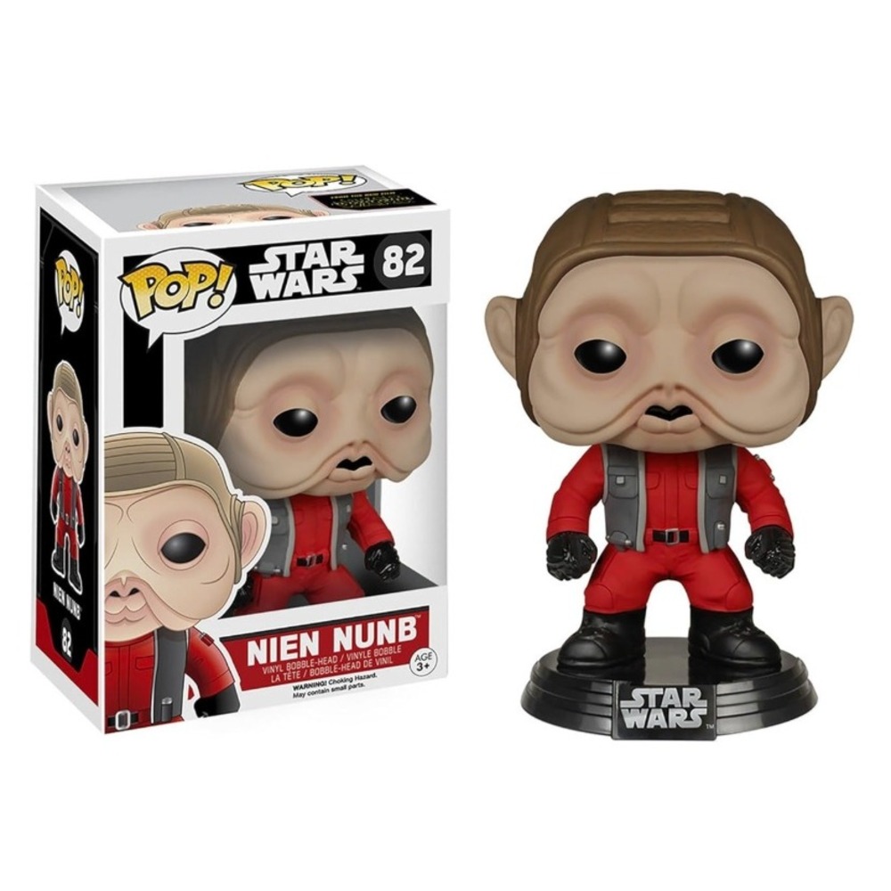 Funko Pop Star Wars 82 Nien Nunb Vinyl Bobblehead Figure